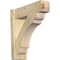 Ekena Millwork Olympic Rough Sawn Craftsman Outlooker, Douglas Fir, 6"W x 20"D x 20"H OUT06X20X20OLY04RDF - alternate 1